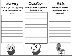 SQ3R (Survey, Question, Read, Recite, Review)
