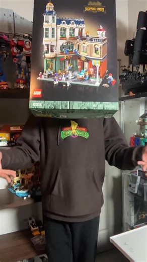 Eric on Instagram: "Thank you to LEGO for sending this set out for review! This is the NEW 2026 Modular Building “Shopping Street”. As you know I collect Modular buildings & I have most of them in my collection. I gotta say, I’m not the biggest fan of this set looks wise, especially after one of the best ones from earlier this year “Tudor Corner” this set looks boring imo, the colors are to dull compared to recent modular + it’s nothing we asked for. I can say the build of this modular was amazi