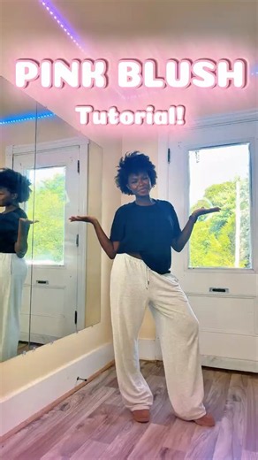 Pink Blush dance tutorial. This dance is by @official_romy_sanchez