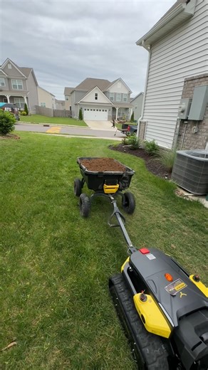 Work smarter, not harder. @jake_fromupstatefarm shows off some yard work with a Gorilla Cart — and even lets a robot do the pulling! | Gorilla Made