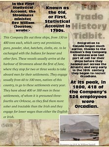 Fur Trade History Tidbit. Did you know? The first or old statistical account by the Stromness Minister Rev William Clouston was in 1790. By its peak in 1800, 418 of the company's 524 employees were Orcadian. #FurTradeHistoryTidbit #Voyageur #RedRiver #MetisHistoryTidbit #History #RedRiverMétis #MetisNation #CuthbertGrantJr #MetisHistory #Elders #Matriarchs #MetisSash #HudsonsBayCompany #Furtrade #Northwestcompany #Beaver #Orkney #Orcadian #Stromness #OrkneyIsland #scotland #Scottish | Metis Hist