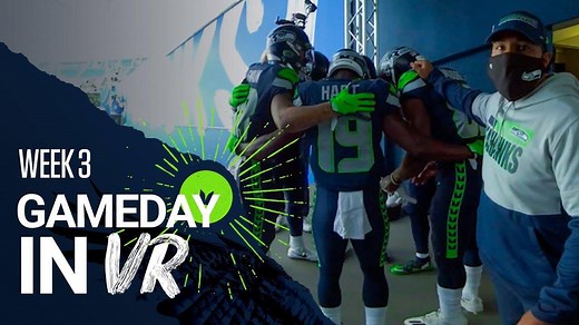 Experience gameday like never before in virtual reality via 360 video. Feel what it's like to be up close and personal to the players and coaches as they warm up for the team's Week 3 matchup with the Dallas Cowboys at CenturyLink Field. | Seattle Seahawks