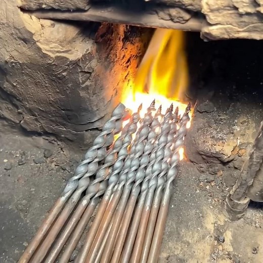 Incredible Process of Making Traditional Wood AugerWith Forging Process