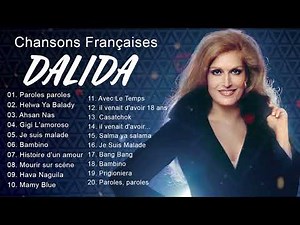 Les plus grands succès de Dalida Dalida Best Songs Dalida Greatest Hits Full Album 2024
