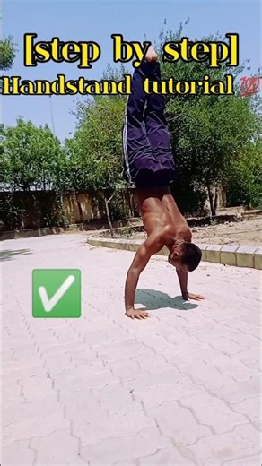perfect the Handstand balance 🤯#calisthenics #motivation #sports #viralvideo