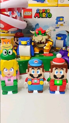 Lego Supermario power up costume #supermario #mario #legonintendo #legopeach #legosupermario