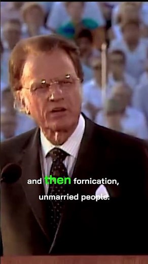 Billy Graham: Sex Is Not Sin… But Listen to This