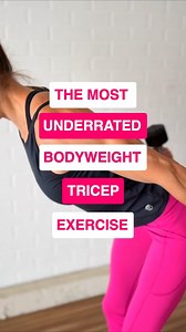 This is an amazing move to use whenever you're short on time to work those triceps. BONUS, you can do it ANYWHERE! Learn more about this amazing move: --> https://redefiningstrength.com/the-best-bodyweight-tricep-exercise-no-equipment?sl=facebookpost | Redefining Strength