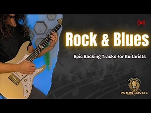 Rock & Blues Backing Tracks LIVE: Jam & Improve Your Guitar Solos