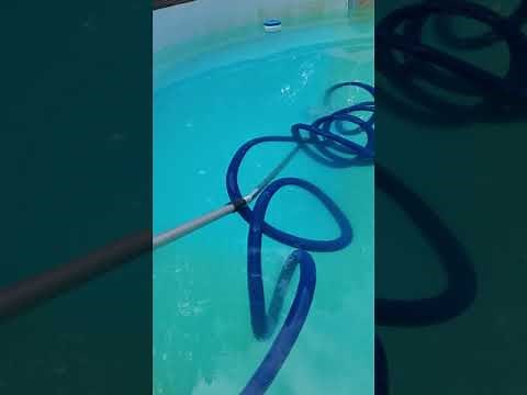 Get rid of green algae with Flocculant in your pool.