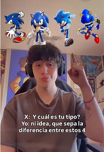 Si sabes esto, es la indicada — Adivina personaje de Sonic
