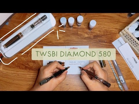 NEW TWSBI Diamond 580 and TWSBI eco comparison
