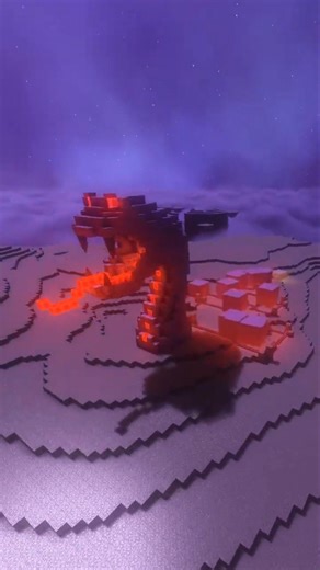 Minecraft Snake Build