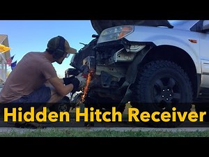 Hidden Front Hitch Receiver Winch Mount (2003-2008 Honda Pilot)