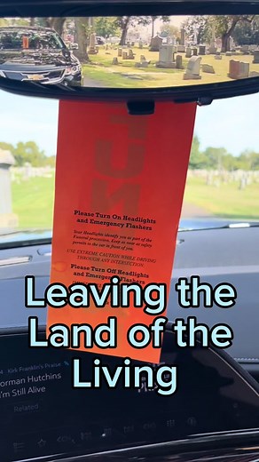 Leading a Family to their Loved Ones final resting place, helps the families realize that a separation has taken place. #fyp #funeral #interment #procession #cemetery