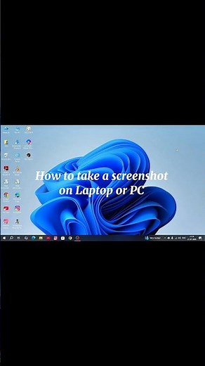How to take a screenshot on Laptop or PC 💻 #computertips #windows #shortcut #aitips #shorts #viral