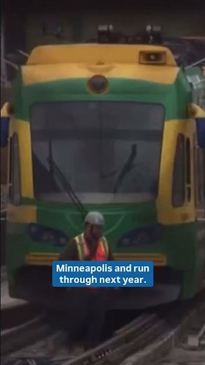 Metro Transit Testing Trains on Green Line Light Rail Expansion