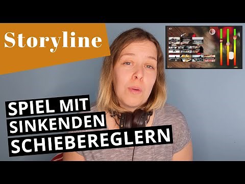 Articulate Storyline: Spiel mit sinkenden Schiebereglern