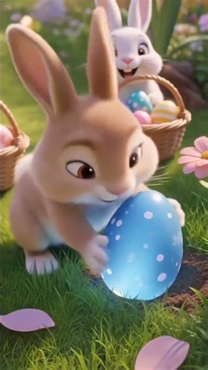 Perfect Easter Day Song 🐰🥚 | Bunny Egg Hunt & Fun Kids Animation 🌸🎶