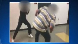Video captures violent fight between student and teacher