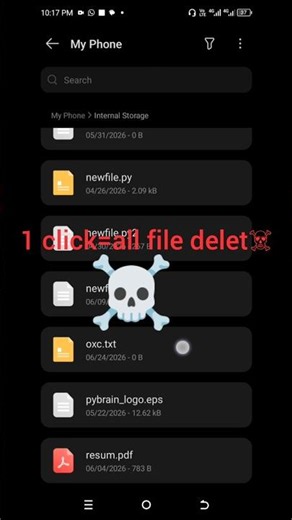 Delet any files in 2 seconds - Pathlib Part 5/10 #coding #delete #shorts