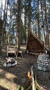 Spring forest vibe 🌲🌿 #bushcraft #survival #lifestyle | Asbjorn Olsen-Berg Bushcraft