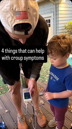 So my kid has croup—what do I do? The cough sounds so terrible!! 😮‍💨 Luckily, there are a few things you can try. Here are 4 different things I talk to my patients about to help relieve the cough. In some cases, your pediatrician may even prescribe a steroid to help reduce the swelling, which can reduce your chance of needing to go to the ER. If you’re worried about your kid’s breathing, make sure to get them seen ASAP! #croup #ThePedsMD #respiratoryseason | The Peds MD