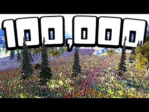 100,000 Units in 1 Battle! - Ultimate Epic Battle Simulator Gameplay - UEBS Alpha