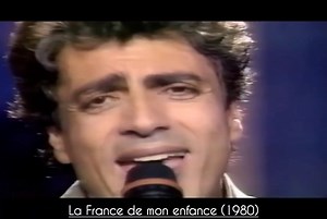 LA FRANCE DE MON ENFANCE Ce titre est un poignant cri du cœur qui résonne comme un hymne à la mémoire et à la complexité d'une identité en exil. Paroles de Didier Barbelivien Musique d'Enrico Macias Sortie (1980) | Enrico Macias, Mon Chanteur Préféré