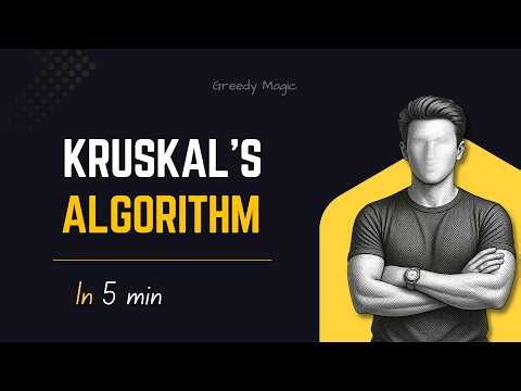 Kruskal's Algorithm | Minimum Spanning Tree (MST) | Data Structures