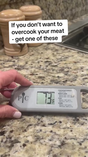 I have used this Pampered Chef’s meat thermometer for about 10 years. You will love it@Pampered Chef