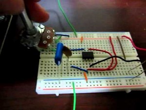 555 Timer IC Tone Generator Circuit