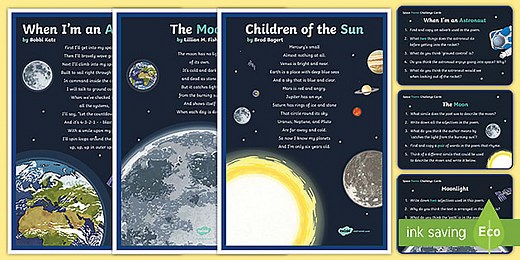 LKS2 Space Poem Pack