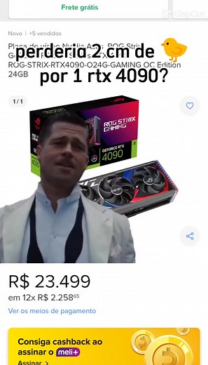 Perdendo 2 cm por uma RTX 4090: O Acordo