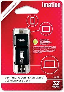 Imation 2-in-1 Micro USB Flash Drive (IMN29614)