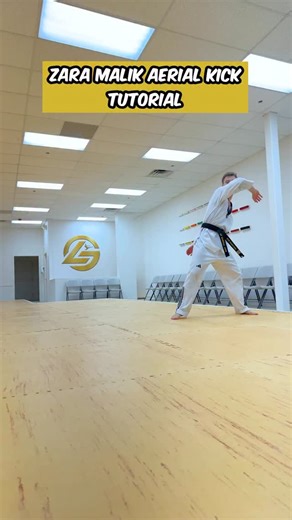 Liam Gutmacher on Instagram: "Zara Malik Aerial Kick Tutorial | LG Martial Arts #martialarts #taekwondo #cobrakai"
