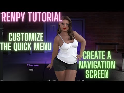 Ren'Py Tutorial | Navigation Screen