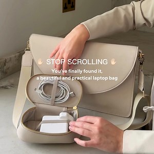 4.6K views · 46 reactions | Carry your laptop in comfort AND style with our new Slim Laptop Bag. | Stackers | Facebook