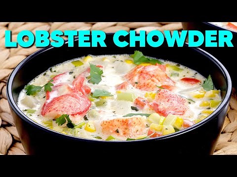 Professional Baker Teaches You How To Make LOBSTER CHOWDER!