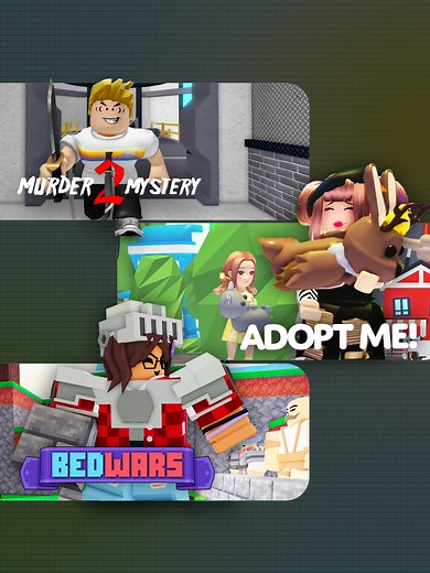 Name 3 classic #Roblox games that are TOO good not to play. | roblox games