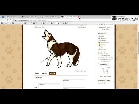 Furry-Paws Let's Play - Episode 1 - Introducing my Kennel Part 1!