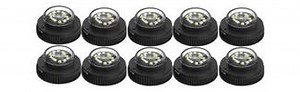 10 Pack Flare 12 LED Hideaway Surface Mount K-F12P10 | STL