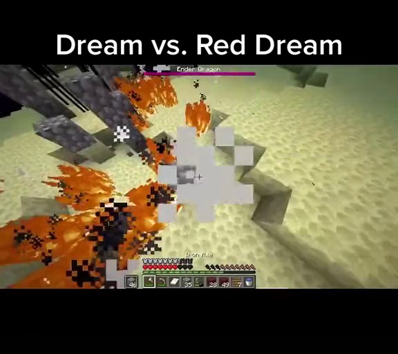 The Red Dream army just built different :) #reddream #minecraft #reddreamvsdream #fypシ