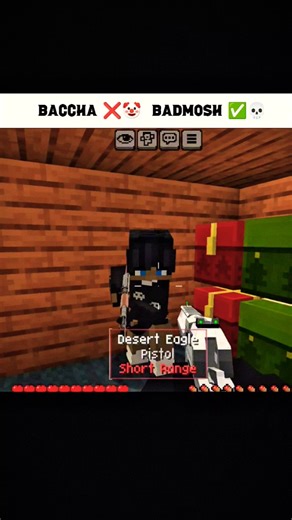 Baccha ❌🤡 Badmosh ✅💀.. #minecraft #gaming #viral #shorts #shortsfeed #funny #fun #impossible #baccha