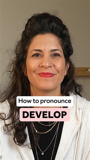 How to pronounce DEVELOP! Did you guess it correctly? | Accent's Way English with Hadar