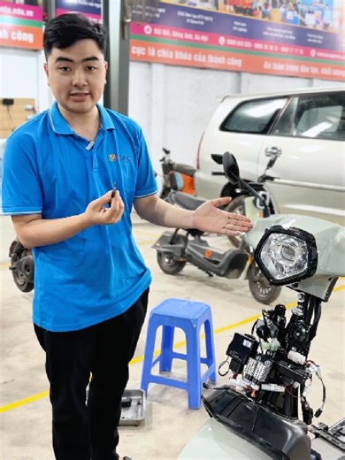 Xe máy điện VinFast Vero X với hệ thống smart key mới