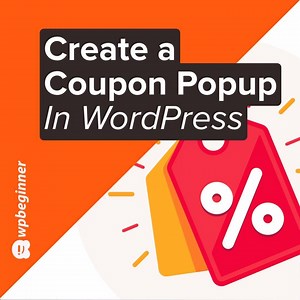 21 reactions · 3 comments | Are you wanting to create a coupon popup in WordPress? These coupon popups are a great way to convert your site's visitors into paying customers. There are multiple ways to make a coupon popup but showing the coupon at the right time can make a huge difference in converting abandoning visitors into customers. In this guide, we will show you how to create a coupon popup in WordPress. | WPBeginner - WordPress for Beginners | Facebook