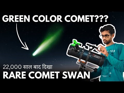 I Captured RARE Comet C/2025 R2 SWAN Through My Telescope | "22,000 Years Later" Comet SWAN is Here!