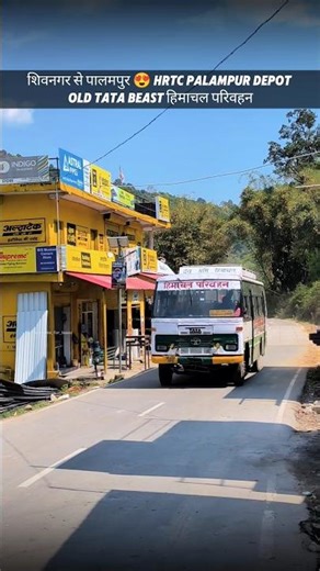 New Hrtc Bus Tata Palampur Hp 37 himachal Queen New Status Video 2026 #buses #buslover #travel