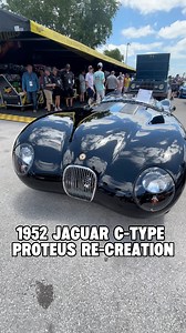 100K views · 761 reactions | • 1952 Jaguar C-Type re-creation • This...